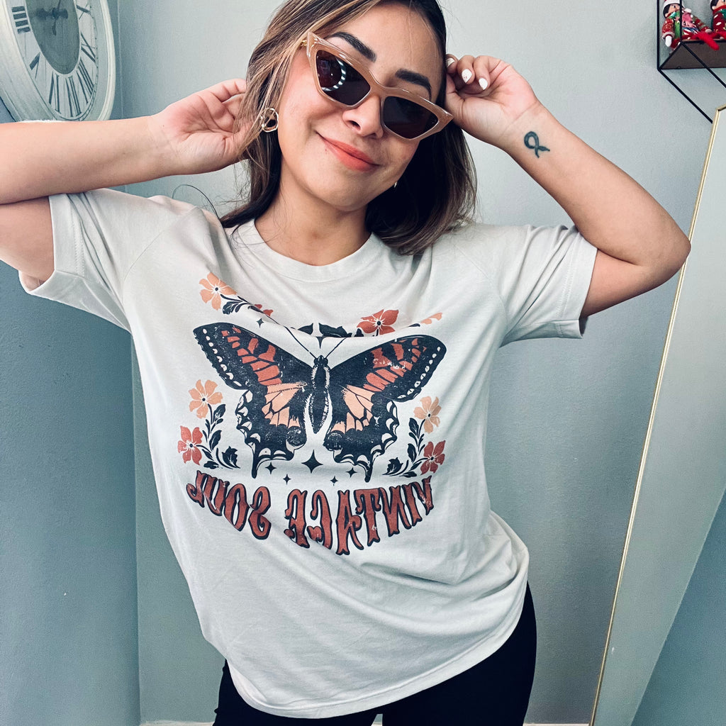 Vintage Soul Butterfly Tee